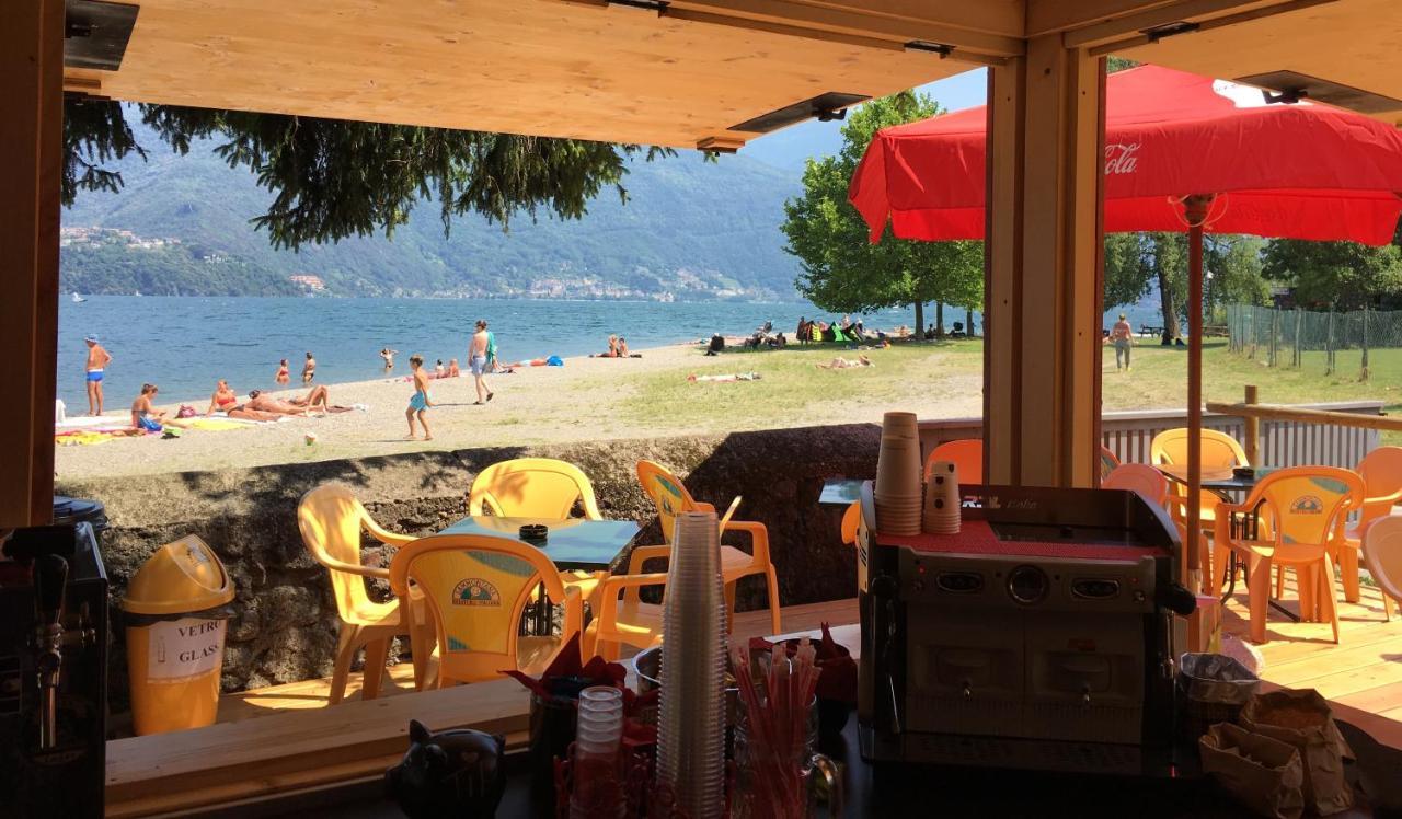 Camping La Breva Dongo Bagian luar foto