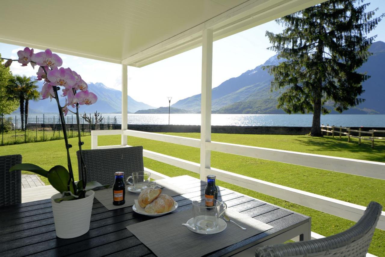 Camping La Breva Dongo Bagian luar foto